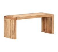 ""SALE 2025""Banc d'entrée - Banc 110x38x46 cm Bois solide d'acacia,13,7 Kg 3764