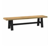 ""SALE 2025""Banc d'entrée - Banc salle à manger NOAIN pieds en forme de A 180x40x45 cm massif pin,16,4 Kg 4277