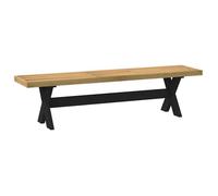 ""SALE 2025""Banc d'entrée - Banc salle à manger NOAIN pieds en forme de X 180x40x45 cm massif pin,16,6 Kg 2779