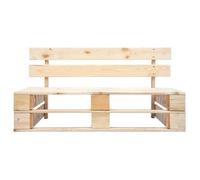 ""SALE 2025""Banquette Banc d'extérieur MOOD - Banc palette de jardin - bois Chill280297