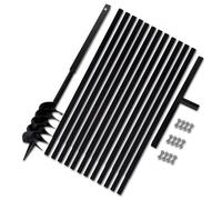 ""SALE 2025""Bêche et tarière manuelle 120 mm Avec Rallonge mèche tarière 13 m chill695686