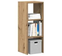 ""SALE 2025""Bibliothèque empilable chêne artisanal - bois d'ingénierie,8,8 Kg 3109