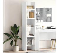 ""SALE 2025""Bibliothèque Moderne - Colonne Étagère Blanc 40x35x180 cm - bois d'ingénierie,24,68 Kg 5881