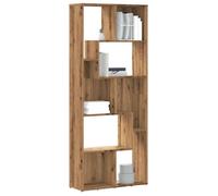""SALE 2025""Bibliothèque Moderne - Colonne Étagère chêne artisanal 67x24x161 cm - bois d'ingénierie,24,35 Kg 3769