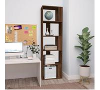 ""SALE 2025""Bibliothèque Moderne - Colonne Étagère - Chêne marron - 45x24x160 cm - bois d'ingénierie,17,01 Kg 2113