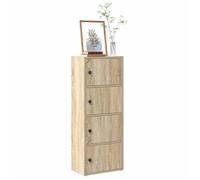 ""SALE 2025""Bibliothèque Moderne - Colonne Étagère - Chêne sonoma - 40x24x102 cm - bois d'ingénierie,15,65 Kg 6738