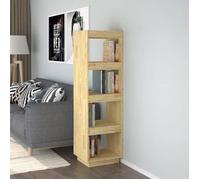 ""SALE 2025""Bibliothèque Moderne - Colonne Étagère Séparateur de pièce 40x35x135 cm pin massif,13,12 Kg 6063