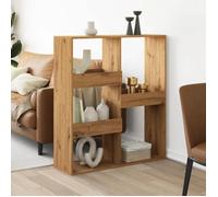 ""SALE 2025""Bibliothèque Moderne - Étagère Cloison de séparation chêne artisanal - bois d'ingénierie,29,1 Kg 6302
