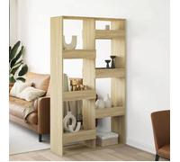 ""SALE 2025""Bibliothèque Moderne - Étagère Cloison de séparation - Chêne sonoma - 100x33x175cm bois ingénierie,45,9 Kg 1371