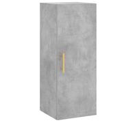 “SALE 2025”Buffet bas salon - Classique - Commode Armoire murale - Gris béton - 34,5x34x90 cm chill129036