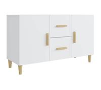 “SALE 2025”Buffet bas salon - Classique - Commode Buffet blanc 100x36x60 cm - Bois d'ingénierie chill512481