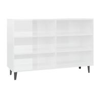 “SALE 2025”Buffet bas salon - Classique - Commode Buffet - Blanc brillant - 103,5x35x70 cm - Bois d'ingénierie chill111769