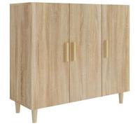 “SALE 2025”Buffet bas salon - Classique - Commode Buffet - Chêne sonoma - 90x34x80 cm - Bois d'ingénierie chill359977