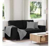 ""SALE 2025""Canapé Loveseat,Sofa Canapé Fixe - noir 140 cm en simili cuir - Aspect élégant* 7094521