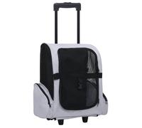 ""SALE 2025""Chariot à Vélo VIDAXL - Chariot polyvalent pliable pour animaux de compagnie - UU - gris chill560990