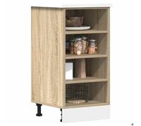 ""SALE 2025""Commode bahut cuisine - Armoire basse - Chêne sonoma - 40x44,5x81,5 cm - Bois d’ingénierie,17,15 Kg 1145
