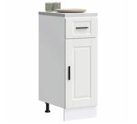 ""SALE 2025""Commode bahut cuisine - Armoire de cuisine Porto - blanc - bois d'ingénierie,16,95 Kg 5127