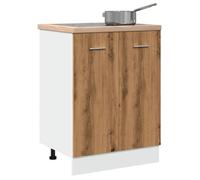 ""SALE 2025""Commode bahut cuisine - Armoire de plancher chêne artisanal 60x46x81,5 cm,20,95 Kg 2219