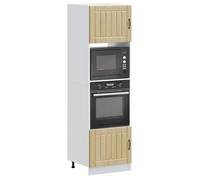 ""SALE 2025""Commode bahut cuisine - Armoires de four - Lot de 2 - Kalmar - Chêne sonoma - bois d'ingénierie,55 Kg 7993