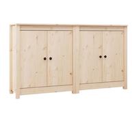 “SALE 2025”Commode Lot de 2 Buffets bas salon - Classique - 70x35x80 cm - Bois massif de pin chill146345