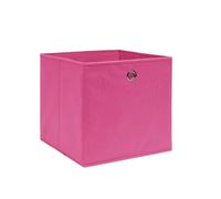 ""SALE 2025""Cubes de rangement - Boîtes de rangement - Lot de 4 - Tissu intissé 28x28x28 cm Rose chill239755
