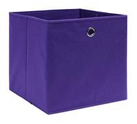 ""SALE 2025""Cubes de rangement - Boîtes de rangement - Lot de 4 - Violet 32x32x32 cm Tissu chill684967
