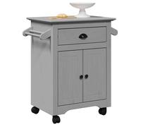 ""SALE 2025""Desserte de cuisine à roulettes - Chariot de cuisine BODO gris 72x45x80 cm,19,8 Kg 3703