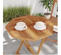 ""SALE 2025""Dessus de table 60x60x2,5 cm octogonal - Bois de teck massif,4,7 Kg 2218