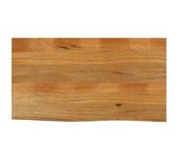 ""SALE 2025""Dessus de table à bord vivant 100x60x2,5cm bois massif manguier,10,68 Kg 3486