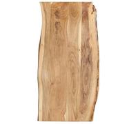 ""SALE 2025""Dessus de table - Bois d'acacia massif 118x(50-60)x2,5 cm,16,2 Kg 5999