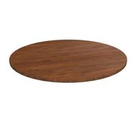 ""SALE 2025""Dessus de table rond - marron foncé - Ø70x1,5cm Chêne massif traité,5,24 Kg 3353