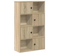 ""SALE 2025""Étagère à échelle sur Pied/Bibliothèque - MOOD - chêne sonoma - 60x24x101,5 cm - Bois d'ingénierie Chill6840788