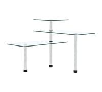 ""SALE 2025"" Étagère d'angle de cuisine à 3 niveaux Verre trempé chill623229