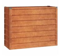 ""SALE 2025""Jardinière/Bac de Plantation MOOD - Lit surélevé de jardin rouillé 100x40x77 cm - acier corten Chill497656