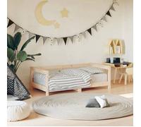 ""SALE 2025""Lit simple Adolescent - Cadre de lit pour enfant 70x140 cm - Bois de pin massif,13,02 Kg 9670