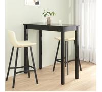 ""SALE 2025""Mange Debout - Table de bar MDF noir 115x55x107 cm,16,5 Kg 6335