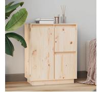 ""SALE 2025""Meuble bas bahut vaisselier - Buffet 60x34x75 cm - Bois massif de pin,13,81 Kg 3224