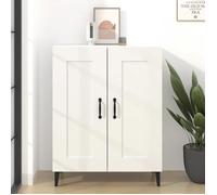 ""SALE 2025""Meuble bas bahut vaisselier - Buffet Blanc 69,5x34x90 cm - bois d'ingénierie,25 Kg 2987