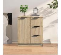 ""SALE 2025""Meuble bas bahut vaisselier - Buffet - Chêne sonoma - 60x30x70 cm - bois d'ingénierie,22,58 Kg 9239