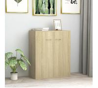 ""SALE 2025""Meuble bas bahut vaisselier - Buffet - Chêne sonoma - 60x30x75 cm - bois d'ingénierie,17,85 Kg 2826