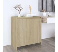 ""SALE 2025""Meuble bas bahut vaisselier - Buffet - Chêne sonoma - 70x41x75 cm - bois d'ingénierie,23,45 Kg 8631