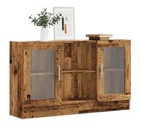 ""SALE 2025""Meuble bas bahut vaisselier - Buffet - vieux bois - 120x30,5x70 cm - bois d'ingénierie,28,2 Kg 3947