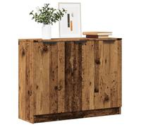 ""SALE 2025""Meuble bas bahut vaisselier - Buffet - vieux bois - 90,5x30x70 cm - bois d'ingénierie,25 Kg 5513