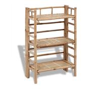 ""SALE 2025""Meuble pour Plantes VIDAXL - Étagère à plantes 3 niveaux Bambou chill618343