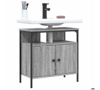 ""SALE 2025""Meuble sous-vasque suspendu - Armoire lavabo de salle de bain - Sonoma gris - 60x30x60 cm,15,1 Kg 9501