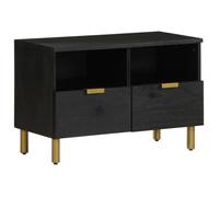 ""SALE 2025""Meuble TV - armoire TV bas - noir 70x33x46 cm - bois d'ingénierie,17,6 Kg 3943