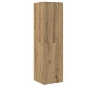 ""SALE 2025""Meuble TV Bas sur Pieds MOOD - Table Télé chêne artisanal - 30,5x30x110 cm - Bois d'ingénierie Chill7214501