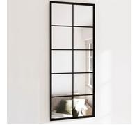 ""SALE 2025""Miroir cosmétique Suspendu VIDAXL - Miroir mural noir 100x40 cm métal chill951549