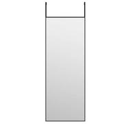 ""SALE 2025""Miroir de porte MOOD - miroir de dressing - Noir 30x80 cm Verre et aluminium Chill701407