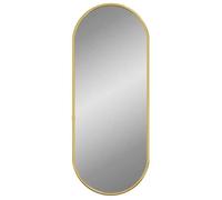 ""SALE 2025""Miroir Suspendu Décoratif MOOD - Miroir mural Doré 50x20 cm Ovale Chill232844